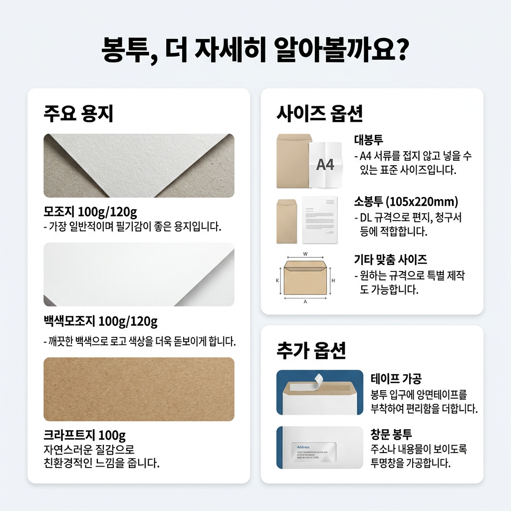 봉투 봉투, 더 자세히 알아볼까요?